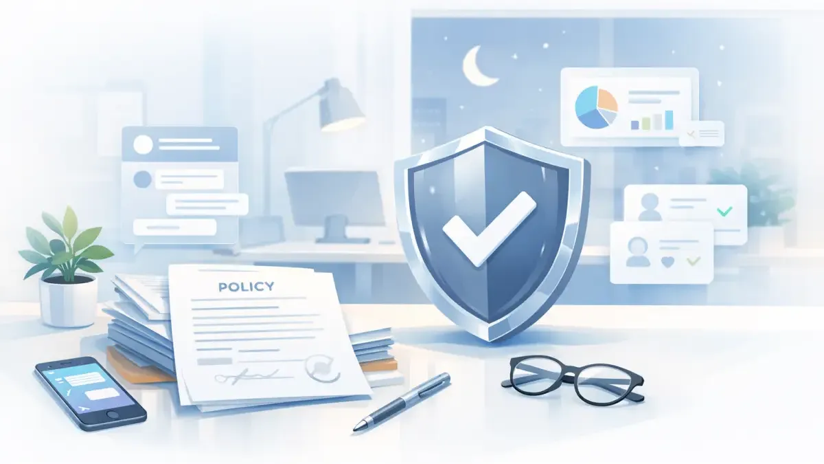 Insurance agency dashboard showing after-hours leads captured and qualified overnight by AI