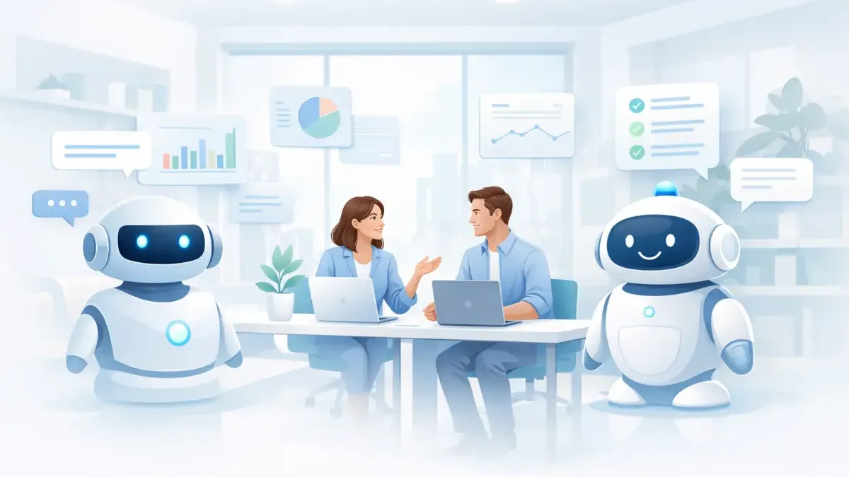 Side-by-side comparison of Gnosari AI data collection chatbot and Intercom customer messaging platform