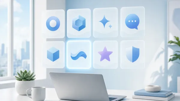 Comparison of the 8 best AI chatbot platforms in 2026 displayed as cards