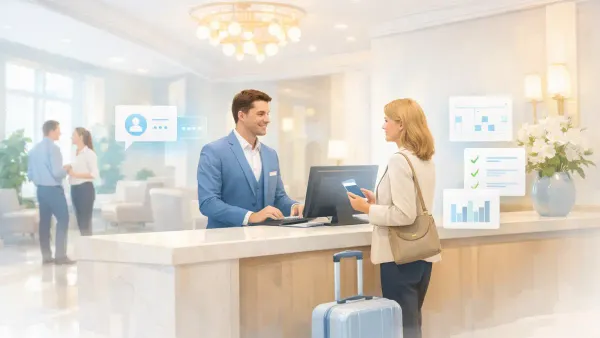 Hotel event sales team reviewing an AI-qualified group inquiry with complete event details